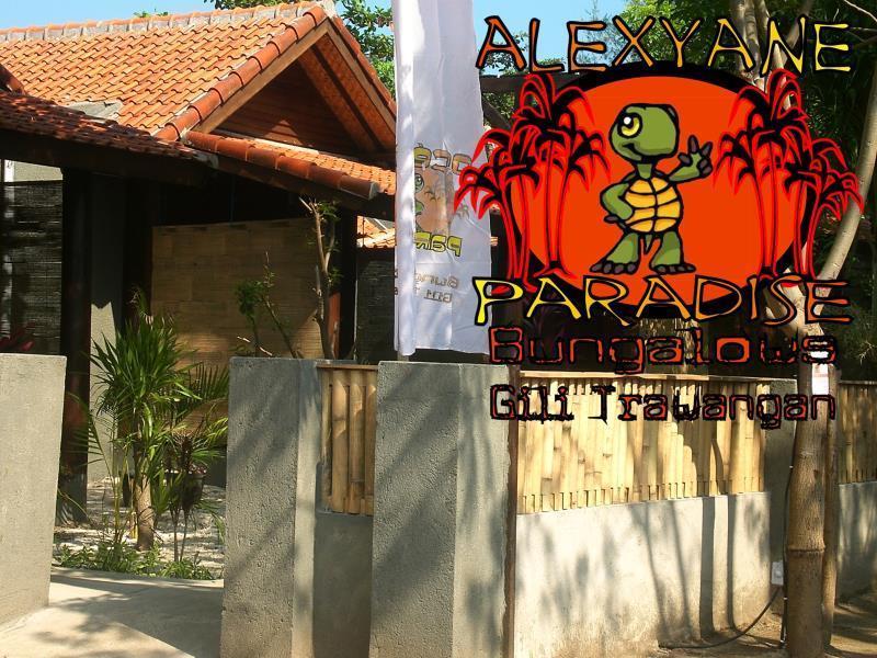 Alexyane Paradise Bungalow Quần đảo Gili Ngoại thất bức ảnh