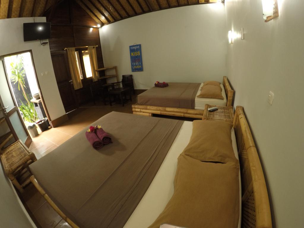 Alexyane Paradise Bungalow Quần đảo Gili Ngoại thất bức ảnh